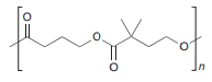 46. Which monomer can be used to prepare the following polymer under acidic conditions?
47. Which monomers are formed when the following polymer undergoes acid-catalyzed hydrolysis?
48. Which polymer is formed by the condensation of these two monomers?