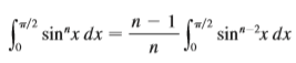 (a) Use the reduction formula in Example 6 to show that
where n > 2 is an integer.
(b) Use part (a) to evaluate
(c) Use part (a) to show that, for odd powers of sine,