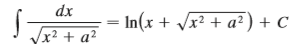 (a) Use trigonometric substitution to show that
(b) Use the hyperbolic substitution x = a sinh t to show that
These formulas are connected by Formula 3.11.3.