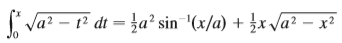 (a) Use trigonometric substitution to verify that
(b) Use the figure to give trigonometric interpretations of both terms on the right side of the equation in part (a).