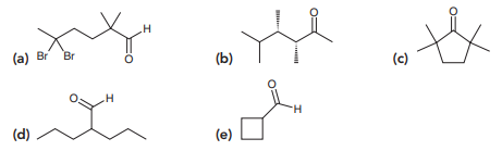 Assign a systematic (IUPAC) name to each of the following compounds: