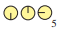 Assume the numerals given are in a base 5 numeration system. Assume the numerals in this system and their equivalent Hindu–Arabic numerals are
Write the Hindu–Arabic numerals equivalent to each of the following.