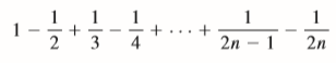 Carry out the following steps to show that
(a) Use the formula for the sum of a finite geometric series (11.2.3) to get an expression for
(b) Integrate the result of part (a) from 0 to 1 to get an expression for
as an integral.
(c) Deduce from part (b) that
(d) Use part (c) to show that the sum of the given series is ln 2.