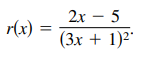 Consider the function
In general, how do you find the derivative of
composite function?
Find r′(x) using the Product Rule.
Find r′(x) using the Quotient Rule.
Which method do you prefer? Explain.