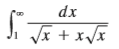 Determine whether each integral is convergent or divergent. Evaluate those that are convergent.