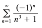 Determine whether the series is absolutely convergent or conditionally convergent.