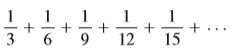 Determine whether the series is convergent or divergent. If it is convergent, find its sum.
