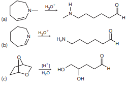 Draw a plausible mechanism for each of the following transformations: