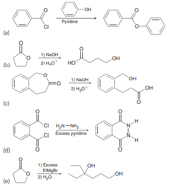 Draw a plausible mechanism for each of the following transformations: