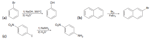 Draw the most likely mechanism for each of the following transformations: