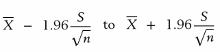 Establish the connection between the large sample Z test, which rejects H0 : µ = µ0 in favor of H1 : µ ≠ µ0 , at a = .05, if
and the 95% confidence interval