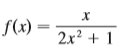 Find a power series representation for the function and determine the interval of convergence.
