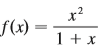 Find the Maclaurin series for f and its radius of convergence. You may use either the direct method (definition of a Maclaurin series) or known series such as geometric series, binomial series, or the Maclaurin series for ex, sin x, tan-1x, and ln(1 + x).
