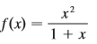 Find the Maclaurin series for f and its radius of convergence. You may use either the direct method (definition of a Maclaurin series) or known series such as geometric series, binomial series, or the Maclaurin series for ex, sin x, tan-1x, and ln(1 + x).