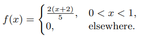 Find the proportion X of individuals who can be expected to respond to a certain mail-order solicitation if X has the density function