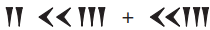 First convert each numeral to Hindu–Arabic numeral and then perform the indicated operation. Finally, convert the answer back to a numeral in the original numeration system.