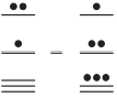 First convert each numeral to Hindu–Arabic numeral and then perform the indicated operation. Finally, convert the answer back to a numeral in the original numeration system.
