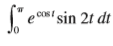 First make a substitution and then use integration by parts to evaluate the integral.