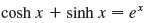 Give an alternative solution to Example 3 by letting y = sinh-1x and then using Exercise 9 and Example 1(a) with x replaced by y.
Example 3:
Exercise 9:
Example 1(a):
/