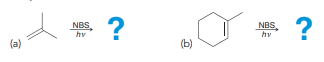 Identify all products expected for each of the following reactions. Take stereochemistry into account and draw expected stereoisomer(s), if any: