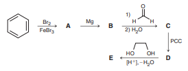 Identify the structures of compounds A to E below: