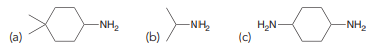 Identify whether each of the following compounds is expected to be water soluble: