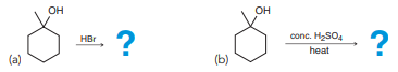 Predict the major product for each of the following reactions.