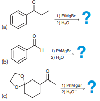 Predict the major product(s) for each of the following: