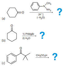 Predict the major product(s) for each of the following reactions: