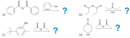 Predict the major product(s) for each of the following reactions: