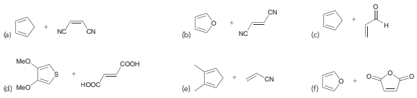 Predict the products for each of the following reactions: