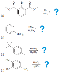 Predict the product(s) for each of the following reactions: