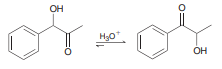 Propose a plausible mechanism for the following isomerization and explain the driving force behind this reaction. In other words, explain why the equilibrium favors the product.