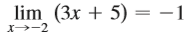 Prove the statement using the ε, δ definition of a limit and illustrate with a diagram like Figure 9.
From Figure 9