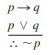 Sets and Logic Statements in logic can be translated into set statements: For example, p ( q is similar to P ( Q; p ( q is similar to P ( Q; and p ( q is equivalent to ( p ( q,which is similar to P( ( Q. Euler diagrams can also be used to show that arguments similar to those discussed in Section 3.5 are valid or invalid. Use Euler diagrams to show that the following symbolic argument isinvalid.