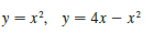 Sketch the region enclosed by the given curves and find its area.