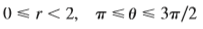 Sketch the region in the plane consisting of points whose polar coordinates satisfy the given conditions.
