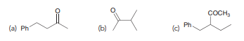 Starting with ethyl acetoacetate and using any other reagents of your choice, show how you would prepare each of the following compounds: