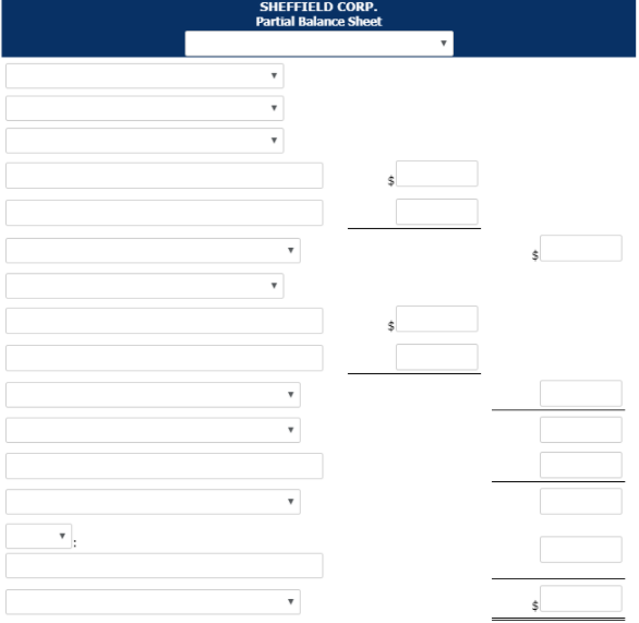 The following stockholders’ equity accounts, arranged alphabetically, are in the ledger of Sheffield Corp. at December 31, 2017. Common Stock ($4 stated value) $2,480,000 Paid-in Capital in Excess of Par Value—Preferred Stock 69,750 Paid-in Capital in Excess of Stated Value—Common Stock 1,627,500 Preferred Stock (5%, $100 par, noncumulative) 930,000 Retained Earnings 2,067,700 Treasury Stock (18,600 common shares) 111,600