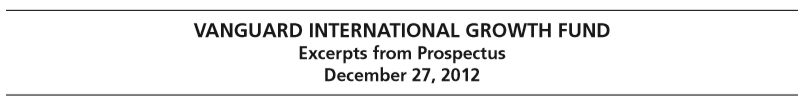 The Vanguard Group is an investment fi rm with more than 50 different mutual funds in which the public may invest. Among these funds are 13 international funds that concentrate on investments in non-U.S. stocks and bonds. One of these is the International Growth Fund. The following information about this fund was provided in the fund’s prospectus, dated December 27, 2012.
Vanguard Fund Summary
Investment Objective
The Fund seeks to provide long-term capital appreciation.
Primary Investment Strategies
The Fund invests predominantly in the stocks of companies located outside the United States and is expected to diversify its assets across developed and emerging markets in Europe, the Far East, and Latin America. In selecting stocks, the Fund’s advisors evaluate foreign markets around the world and choose large-, mid-, and small-capitalization companies considered to have above-average growth potential. The Fund uses multiple investment advisors.
Market Exposure
The Fund invests mainly in common stocks of non-U.S. companies that are considered to have above average potential for growth. The asset-weighted median market capitalization of the Fund as of August 31, 2012, was $32 billion.
The Fund is subject to investment style risk, which is the chance that returns from non-U.S. growth stocks and, to the extent that the Fund is invested in them, small- and mid-cap stocks, will trail returns from the overall domestic stock market. Historically, small- and mid-cap stocks have been more volatile in price than the large-cap stocks that dominate the overall market, and they often perform quite differently.
The Fund is subject to stock market risk, which is the chance that stock prices overall will decline. Stock markets tend to move in cycles, with periods of rising prices and periods of falling prices. In addition, investments in foreign stock markets can be riskier than U.S. stock investments. The prices of foreign stocks and the prices of U.S. stocks have, at times, moved in opposite directions.
The Fund is subject to country/regional risk and currency risk. Country/regional risk is the chance that world events—such as political upheaval, financial troubles, or natural disasters—will adversely affect the value of securities issued by companies in foreign countries or regions. Because the Fund may invest a large portion of its assets in securities of companies located in any one country or region, including emerging markets, the Fund’s performance may be hurt disproportionately by the poor performance of its investments in that area. Currency risk is the chance that the value of a foreign investment, measured in U.S. dollars, will decrease because of unfavorable changes in currency exchange rates. Country/regional risk and currency risk are especially high in emerging markets.
The Fund is subject to manager risk, which is the chance that poor security selection or focus on securities in a particular sector, category, or group of companies will cause the Fund to underperform relevant benchmarks or other funds with a similar investment objective.
The International Growth Fund’s annual report for the year ended August 31, 2012, indicated that 97 percent of the fund’s portfolio was invested in 186 non-U.S. stocks and 3 percent was in temporary cash investments. The allocation of fund net assets by region was as follows: Europe 55 percent, Pacifi c 17 percent, Emerging Markets 23 percent, North America 4 percent, and Middle East 1 percent. The sectors and individual countries in which the fund was invested are presented in the following tables:
Sector Diversification (% of equity exposure)
Consumer discretionary………………………………………………………………..16.6%
Consumer staples…………………………………………………………………………….10.4
Energy……………………………………………………………………….……………………..6.6
Financials………………………………………………………………………………………..19.6
Health care………………………………………………………………………………………..7.5
Industrials…………………………………………………………………………………14.1
Information technology………………………………………………………………13.1
Materials…………………………………….………………………………………………9.2
Telecommunication services……………………………………………………….2.0
Utilities………………………………………………………………………………………0.9
Required:
1. Explain why an individual investor might want to invest in an international growth fund.
2. Describe the risks associated with making an investment in an international growth fund. Identify the risks that would be common to domestic and international funds, and those risks that would be unique to an international fund.
3. Discuss how the fact that foreign companies are not subject to the same accounting, auditing, and financial reporting standards and practices as U.S. companies poses a risk not typically encountered when investing in the stock of U.S. companies.
4. Consider the allocation of fund assets by region. Speculate as to why the proportions of fund assets are distributed in this manner.
5. Consider the country diversification of fund assets. Identify the countries in which the fund is most heavily invested. Speculate as to why this might be the case. Are there any countries in which you would have expected the fund to be more heavily invested than it is? Are there any countries in which you would have expected the fund to be invested and it is not?
6. Consider the sector diversification of fund assets. Identify the sectors in which the fund is most heavily invested. Speculate as to why this might be the case.