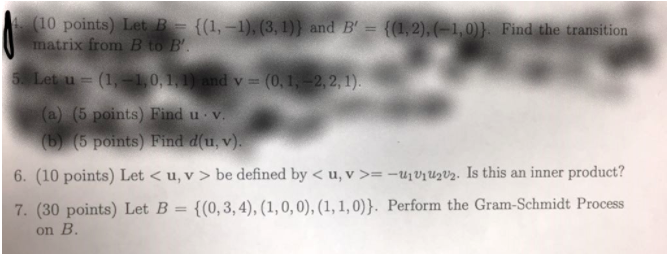 This is a linear Algebra problem. Use linear algebra concepts.
