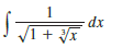 Use a computer algebra system to evaluate the integral. Compare the answer with the result of using tables. If the answers are not the same, show that they are equivalent.