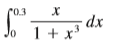 Use a power series to approximate the definite integral to six decimal places.
