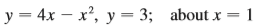 Use the method of cylindrical shells to find the volume generated by rotating the region bounded by the given curves about the specified axis.