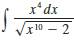 Use the Table of Integrals on Reference Pages 6–10 to evaluate the integral.