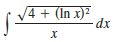 Use the Table of Integrals on Reference Pages 6–10 to evaluate the integral.