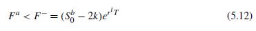 Verify that when there are transaction costs, the lower no-arbitrage bound is given by equation (5.12).