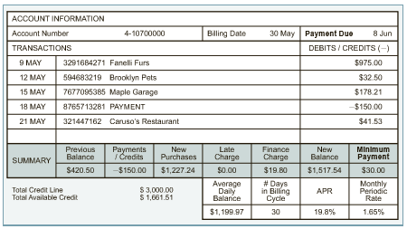 When is the payment for this statement due?