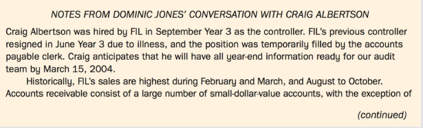 You, CPA, are employed at Beaulieu & Beauregard, Chartered Professional Accountants. On November 20, Year 3, Dominic Jones, a partner in your firm, sends you the following email:
Our firm has been reappointed auditors of Floral Impressions Ltd. (FIL) for the year ending December 31, Year 3. I met with the president and major shareholder of FIL, Liz Holtby, last week, and I toured the Vancouver warehouse and head office. I have prepared some background information on FIL for you to review, including the company's October 31, Year 3 internal non-consolidated balance sheet (Exhibit III). FIL is increasing the amount of business it does on the Internet, and Liz would like us to provide comments on the direction in which FIL is moving. I made notes on her plans for FIL's increasing use of the Internet (Exhibit IV). I also met with Craig Albertson, the controller, and I made notes from that meeting (Exhibit V).
Once you have reviewed the material, I would like you to draft a memo identifying the new accounting issues for the Year 3 audit. I would also like the memo to address Liz's specific requests.
Exhibit III:
Exhibit IV:
Exhibit V:
